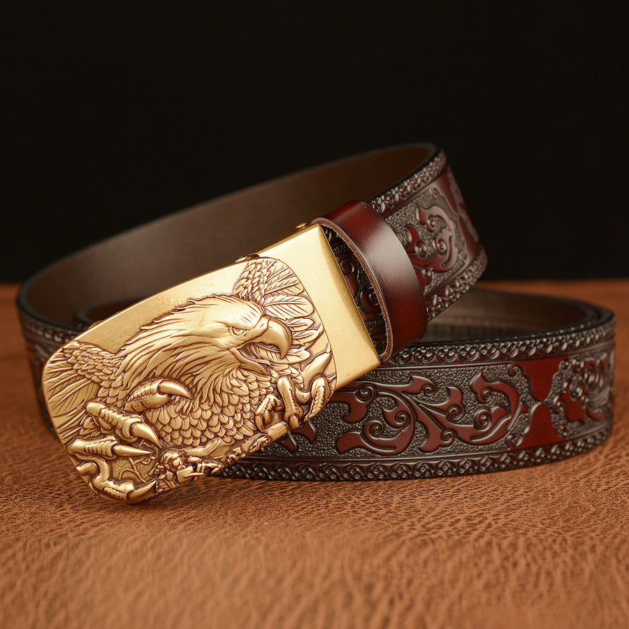 Automatisch | Riem met goudkleurige buckle