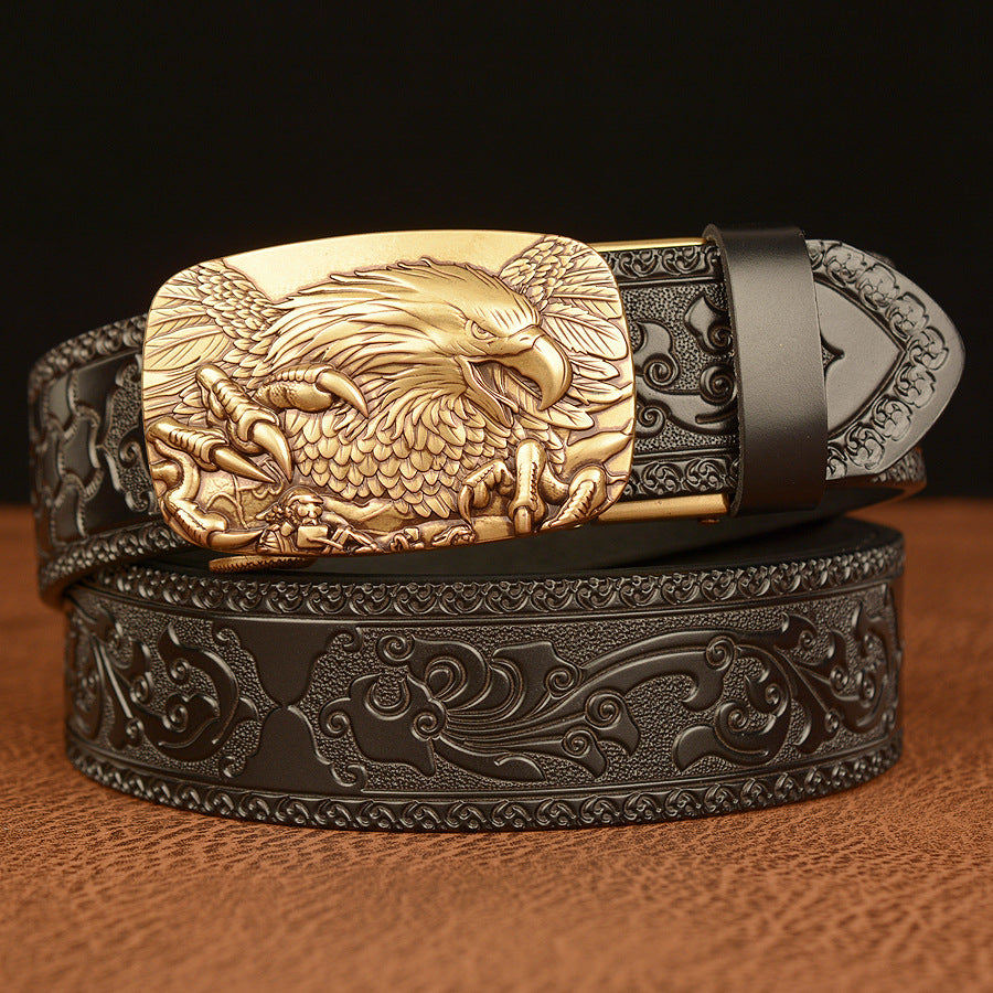 Automatisch | Riem met goudkleurige buckle