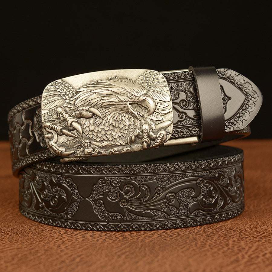 Automatisch | Riem met goudkleurige buckle