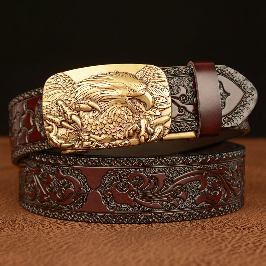 Automatisch | Riem met goudkleurige buckle