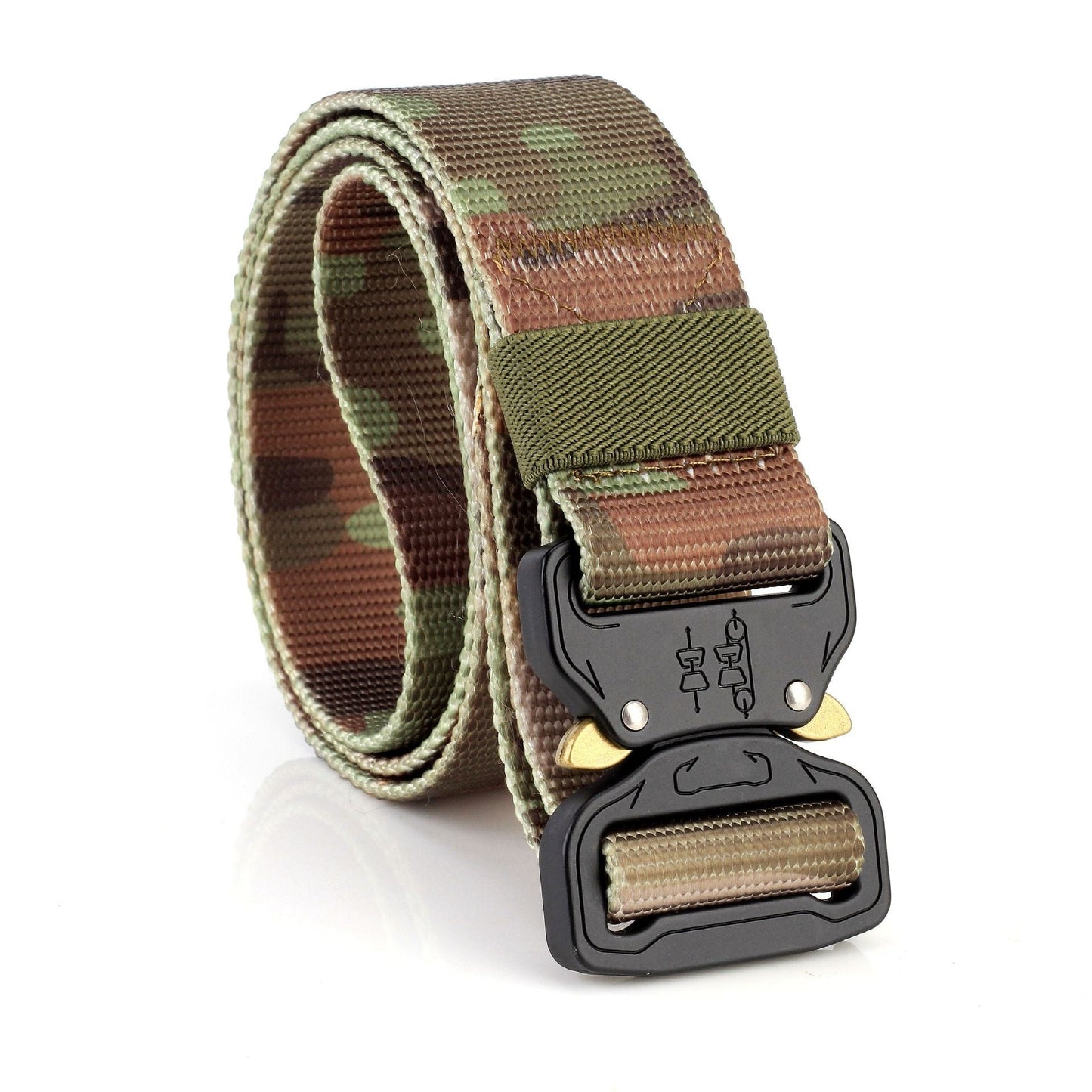 Uniek | Handige tactische riem met losse haak accessoire