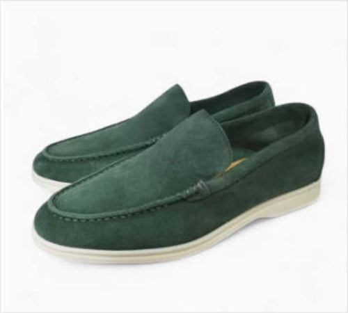Harreld | Heren loafers van suede