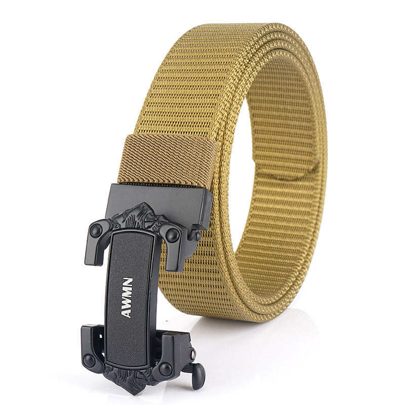 Gino | Automatische riem van canvas