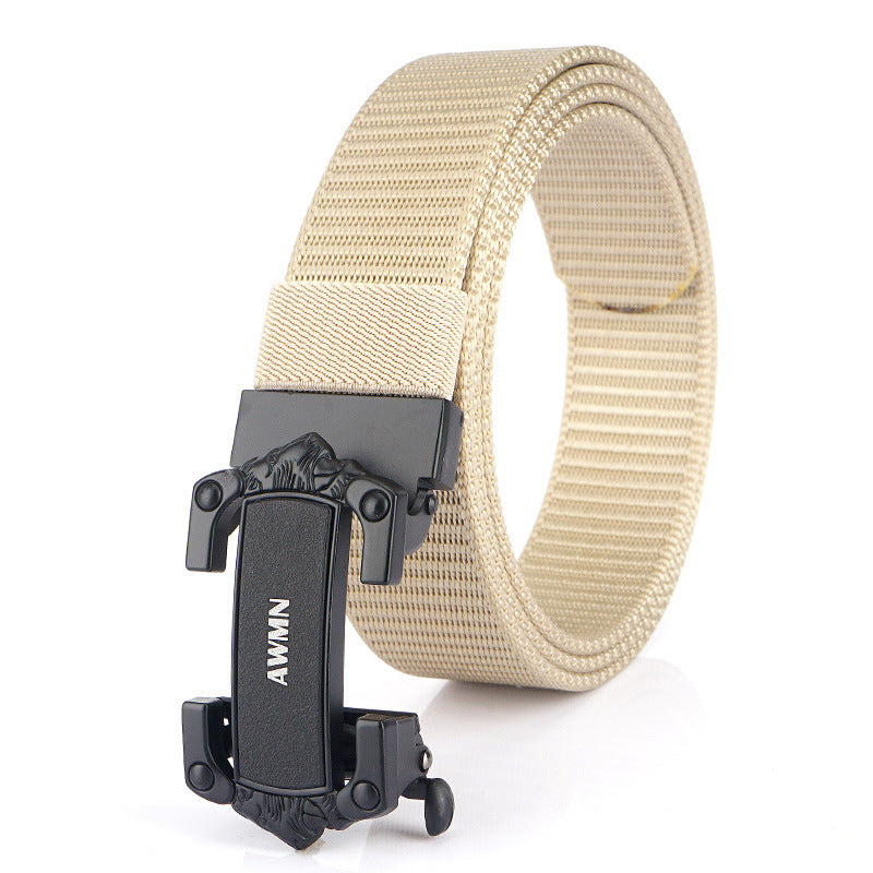 Gino | Automatische riem van canvas