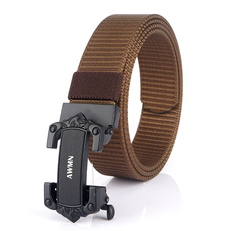 Gino | Automatische riem van canvas