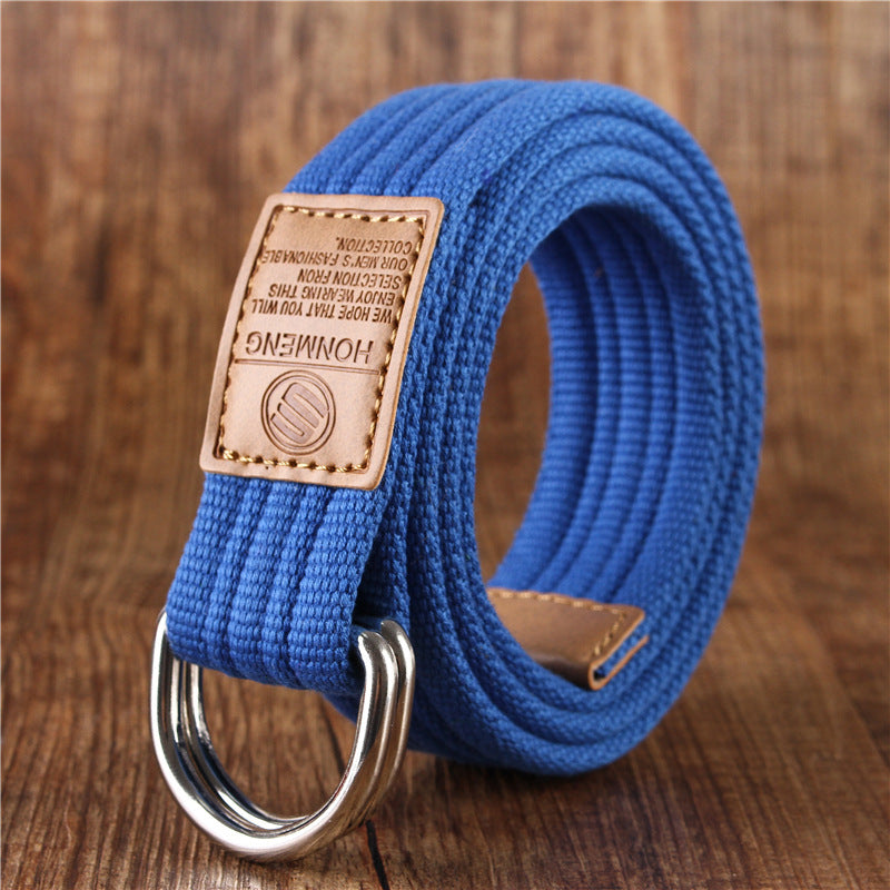 Klassiek | Elegante canvas heren riem