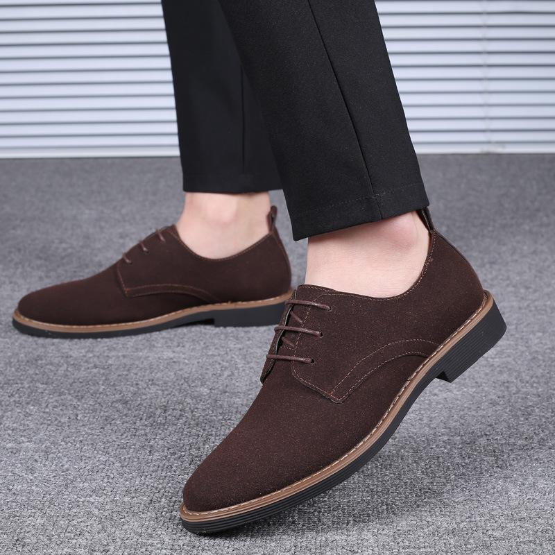 Olaf | Zakelijke suede heren schoenen