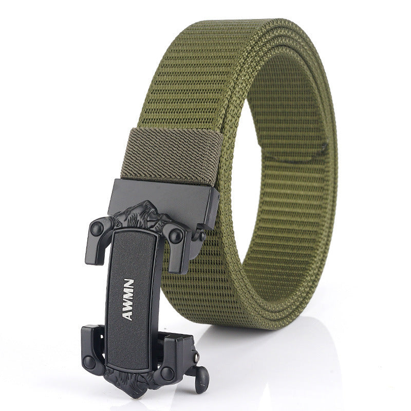 Gino | Automatische riem van canvas