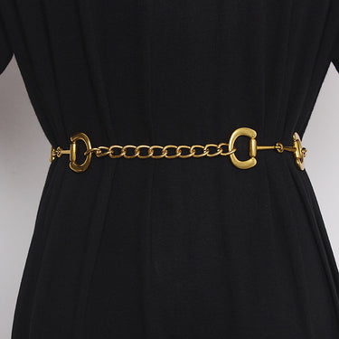 Uniek | Riem voor dames met paarden bit details