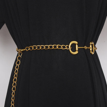 Uniek | Riem voor dames met paarden bit details