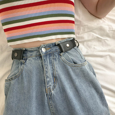 Elastisch | Gesploze riem voor dames