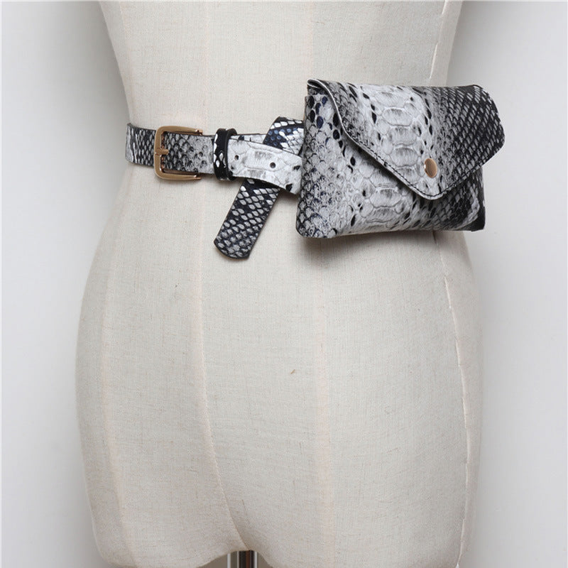 Handig | Tasriem voor dames met slangenprint