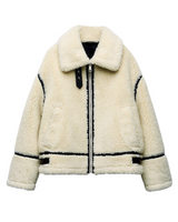 Aspen Shearling-jas voor dames 1