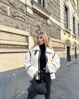 Aspen Shearling-jas voor dames 6