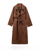 Dames Banbury Suède Trenchcoat 2