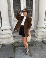 Dames Banbury imitatiesuède blazer 4