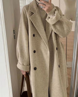Dames Rivoli Classic Belted Wool Coat 2