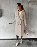 Dames op maat gemaakte dubbelrijsjas 4