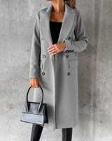 Dames op maat gemaakte dubbelrijsjas 5