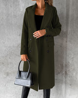 Dames op maat gemaakte dubbelrijsjas 6