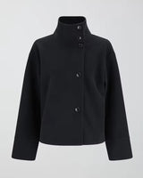Dames peacoat met opstaande kraag 10