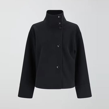 Dames peacoat met opstaande kraag 10