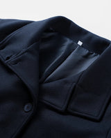 Dames peacoat met opstaande kraag 6