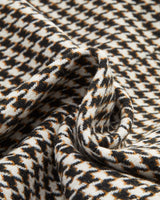 Dames pied-de-poule blazer met riem en splitzoom 6