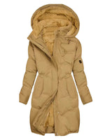 Dames winterjas met capuchon 0