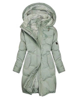 Dames winterjas met capuchon 1