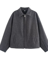 Damesjas met ritskraag 5