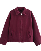 Damesjas met ritskraag 6