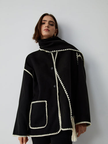 Damesjasje op maat met bijpassende sjaal 3