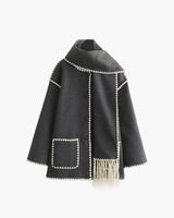 Damesjasje op maat met bijpassende sjaal 7