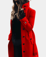 Elegante warme trenchcoat voor dames 3