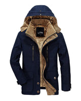 Geïsoleerde winterjas voor heren met fleecevoering en weerbestendigheid 4