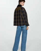 Geruite rechte snitjas voor dames 2