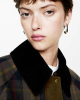 Geruite rechte snitjas voor dames 3