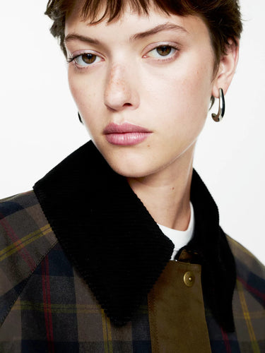 Geruite rechte snitjas voor dames 3