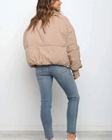 Gewatteerde pufferjas voor dames 2