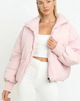 Gewatteerde pufferjas voor dames 6