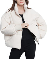 Gewatteerde pufferjas voor dames 7