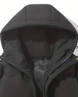 Gewatteerde winterjas met capuchon voor dames 6