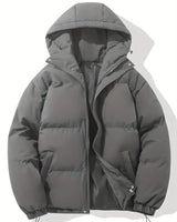 Gewatteerde winterjas met capuchon voor dames 9