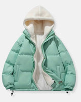 Gewatteerde winterjas voor dames met fleecevoering 11