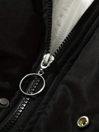 Gewatteerde winterjas voor dames met fleecevoering 2