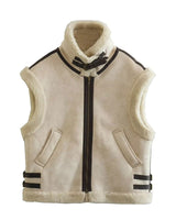 Hamptons Shearling-vest voor dames 2