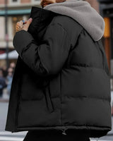 Heren winterjas met capuchon, twee-in-één 1