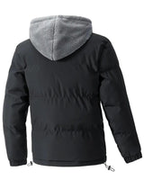 Heren winterjas met capuchon, twee-in-één 2