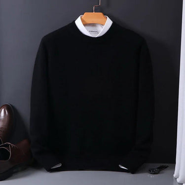 Kasper Heren Kasjmier Sweater – Tijdloos Ontwerp, Luxe Comfort 0